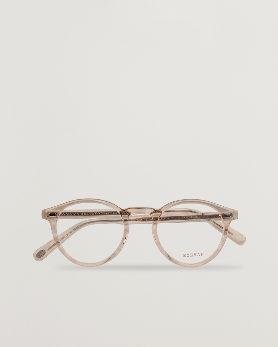 EYEVAN 7285 Puerto Glasses Desert – Transparent