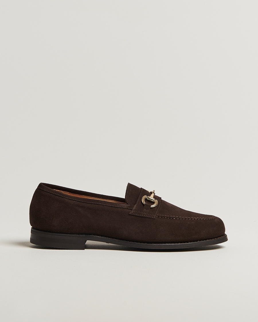 Myrqvist Karlberg Loafer Dark Brown Suede – Marron