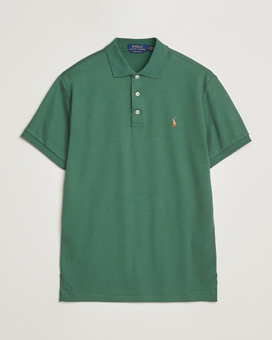 Polo Ralph Lauren Luxury Pima Cotton Polo Washed Forest – Vert