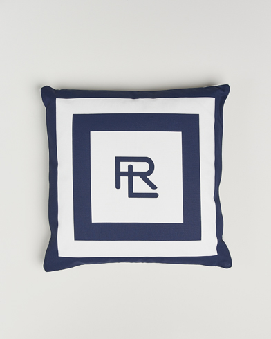 Ralph Lauren Home Holton Throw Pillow Navy/White – Blanc