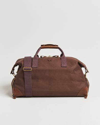 Bennett Winch Canvas Weekender Black Chocolate – Marron