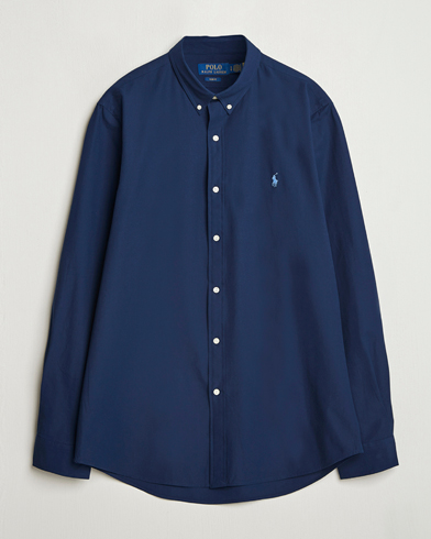 Polo Ralph Lauren Slim Fit Poplin Shirt Newport Navy – Bleu