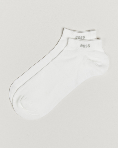 BOSS BLACK 2-Pack Sneaker Socks White – Blanc