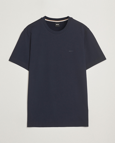 BOSS BLACK Thompson Crew Neck T-Shirt Dark Blue – Bleu