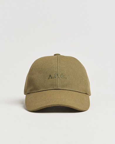 A.P.C. A.P.C.Charlie Baseball CapKhaki Green – Vert