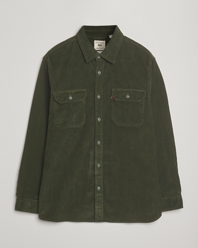 Levi's Jackson Corduroy Worker Shirt Dark Green – Vert