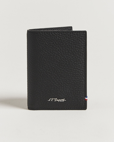S.T. Dupont Neo Capsule Credit Card Wallet Black Grained – Noir