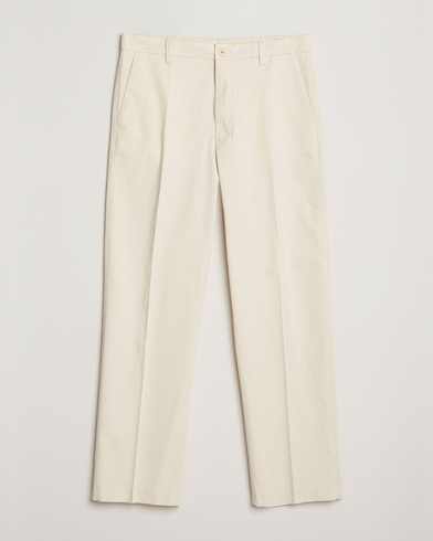 NN07 Paw Relaxed Fit Pleated Chinos Ivory – Blanc