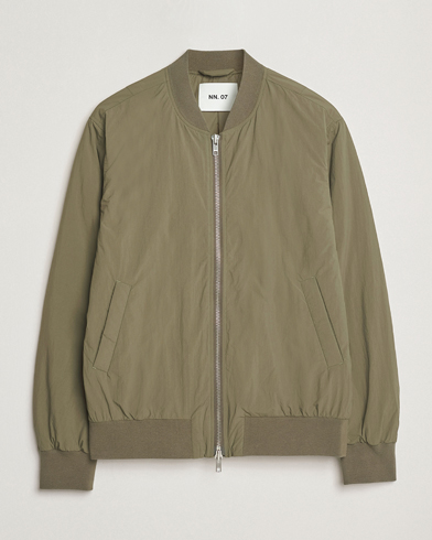 NN07 Dixon Bomber Jacket Capers Green – Vert