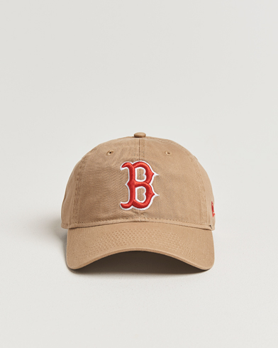 New Era 9Twenty Washed Cotton Cap Beige Boston Red Sox – Beige