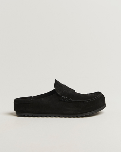 BIRKENSTOCK Naples Black Suede – Noir
