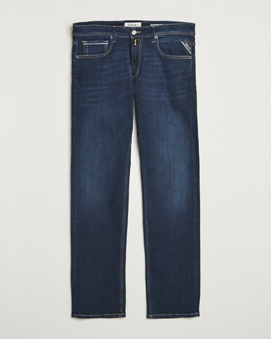 Replay Grover Powerstretch Jeans Dark Blue – Bleu