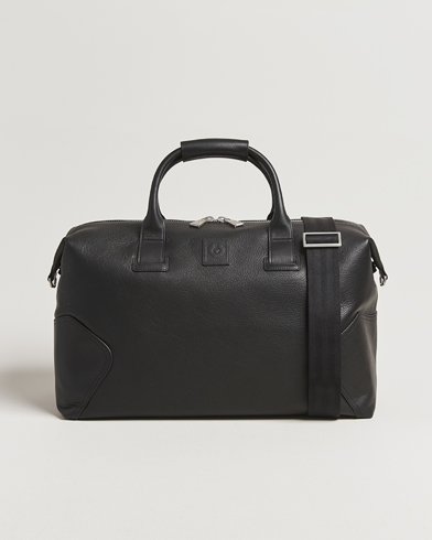 Belstaff Ronson Leather Weekendbag Black – Noir