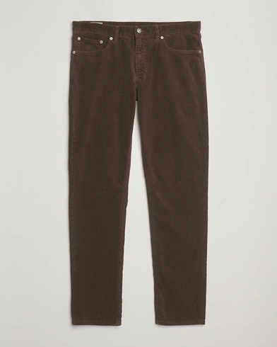 GANT Cord 5-Pocket Jeans Rich Brown – Marron