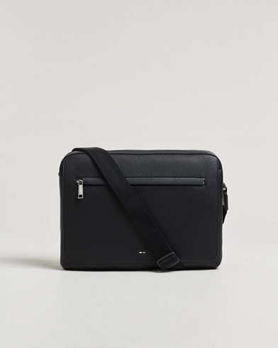 BOSS BLACK Ray Flap Messenger Bag Black – Noir