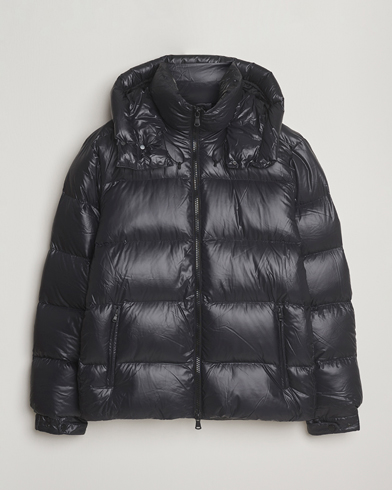 J.Lindeberg Creek Down Hooded Jacket Black – Noir