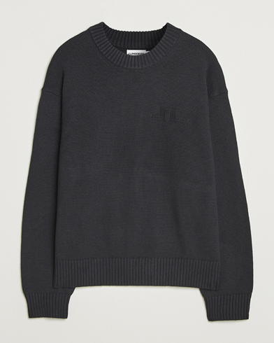 J.Lindeberg Eddy Wool/Cotton Knitted Sweater Black – Noir