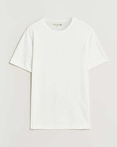 Merz b. Schwanen Classic Fit Sturdy T-Shirt White – Blanc