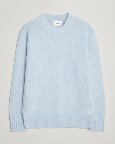 NN07 Lee Wool Knitted Sweater Cerulian Blue – Bleu