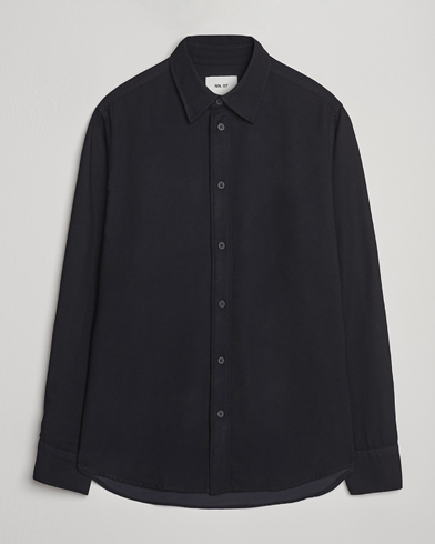 NN07 Colby Shirt Black – Noir