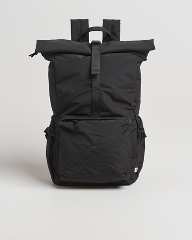 NN07 NN07Nylon Ripstop Rolltop BackpackBlack – Noir
