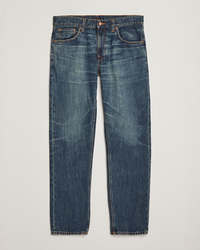 Nudie Jeans Gritty Jackson Jeans Thriller Tracks – Bleu