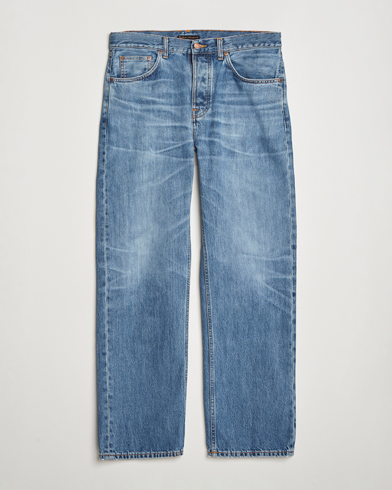 Nudie Jeans Tuff Tony Jeans Basement Tracks – Bleu