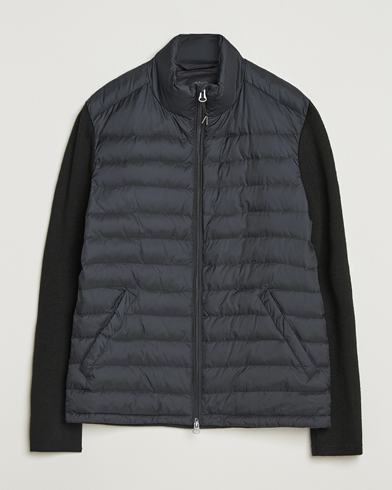 Gant Mixed Media Hybrid Jacket Black – Noir