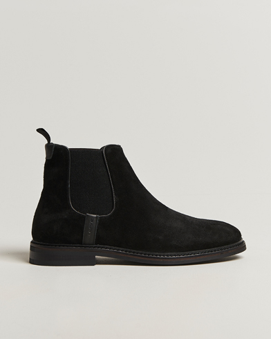 GANT Bidford Suede Chelsea Boot Black – Noir