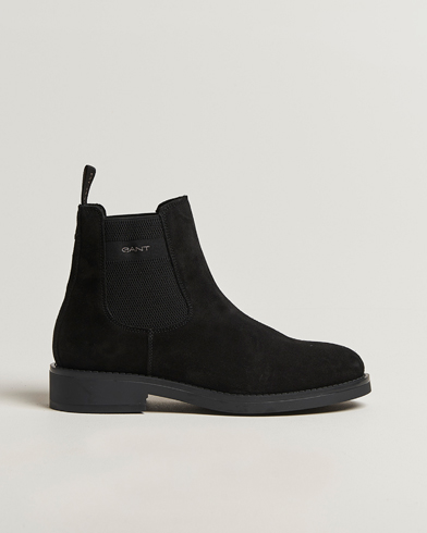 GANT Prepdale Suede Chelsea Boot Black – Noir