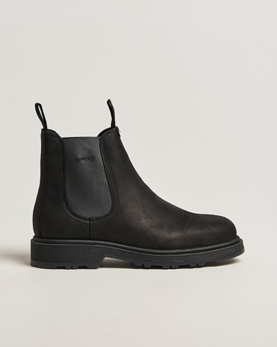 GANT Blisdor Rough Leather Chelsea Boot Black – Noir