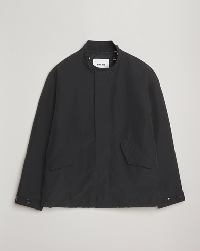 NN07 Sophus Nylon Bomber Jacket Black – Noir