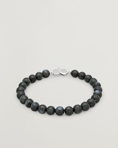 Tom Wood Cove Bracelet Black Larvikite – Noir