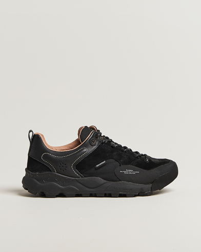 Flower Mountain Back Country Suede/Leather Sneaker Black – Noir
