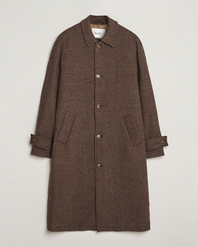 Forét Pine Wool Coat Brown – Marron