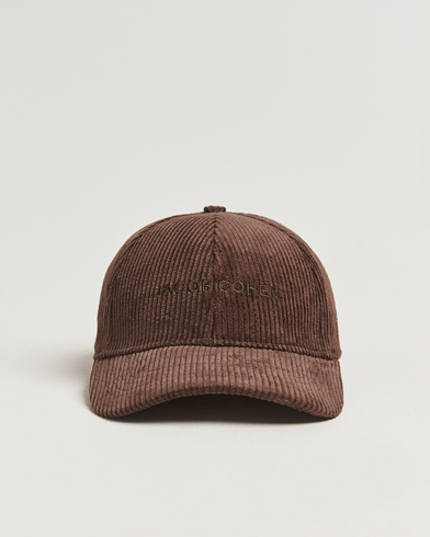 Jacob Cohën Corduroy Logo Cap Brown – Marron