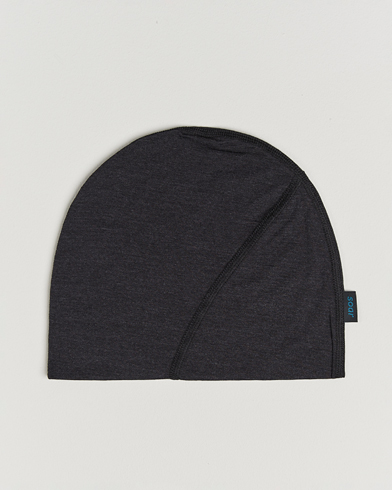 SOAR Running Silk Merino Beanie Dark Grey – Gris