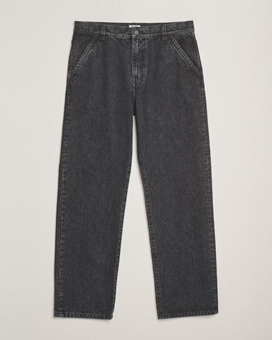 Filippa K Loose Fit Workwear Jeans Washed Black – Noir