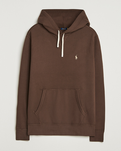 Polo Ralph Lauren RL Fleece Hoodie Nutmeg Brown – Marron