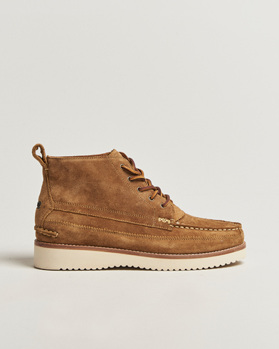 Polo Ralph Lauren Ranger Work Boot Desert Tan Suede – Marron