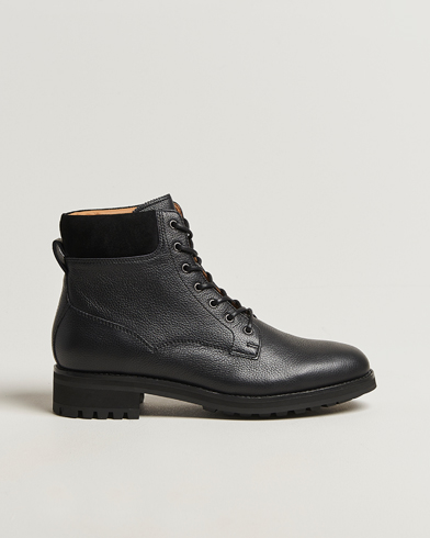 Polo Ralph Lauren Bryson Mid Boot Black Calf – Noir