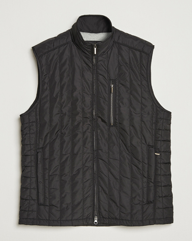 Stenströms Nylon Quilted Light Padded Vest Black – Noir