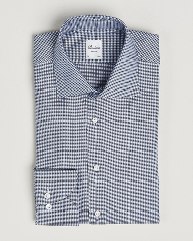 Stenströms Regular Fit Woven Structure Shirt Blue – Bleu
