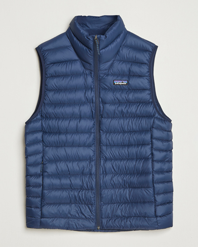 Patagonia Down Sweater Vest New Navy – Bleu