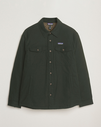 Patagonia Lightweigt Insulated Fjord Flannel Shirt Green – Vert