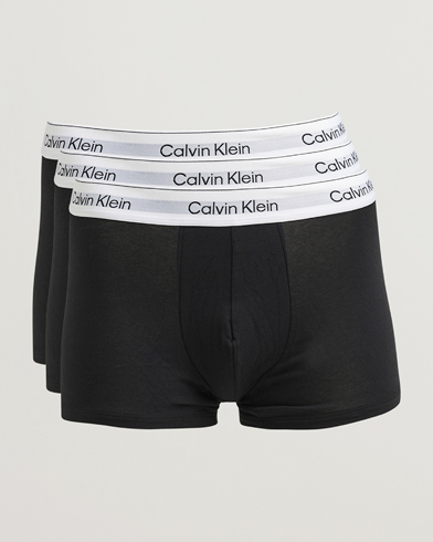 Calvin Klein 3-Pack Icon Cotton Stretch Black – Noir
