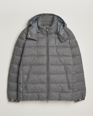 Polo Ralph Lauren El Cap Herringbone Down Jacket Grey - Köp Polo