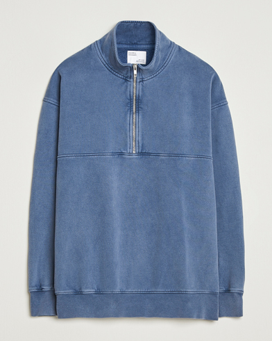 Colorful Standard Classic Organic Half-Zip Neptune Blue – Bleu