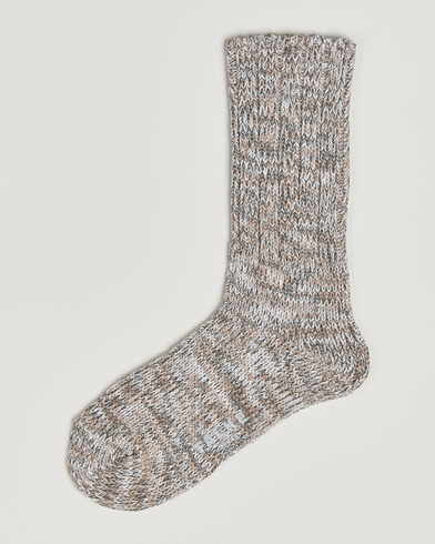Falke Brooklyn Cotton Sock Silver - Taille: 39-42 - Coloeur: Gris