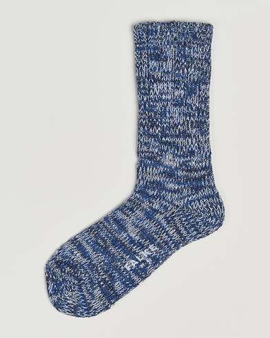 Falke Brooklyn Cotton Sock Dusty Blue – Bleu